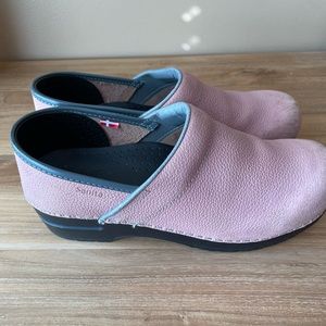 Sanita Pink Clog Size 38